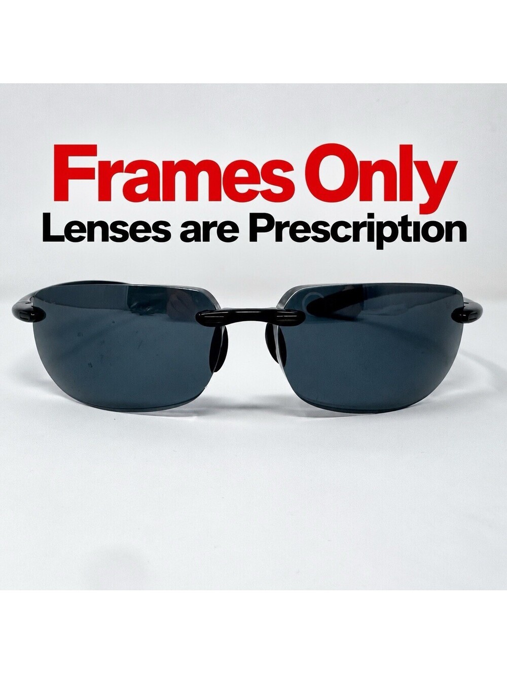 Maui Jim Banyans RX MJ-912-02 Black Sunglass Frames Only 70-17-130 Japan